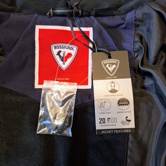 Rossignol Girls Size 10 Polydown Ski Jacket, BNWT - Picture 4 of 5